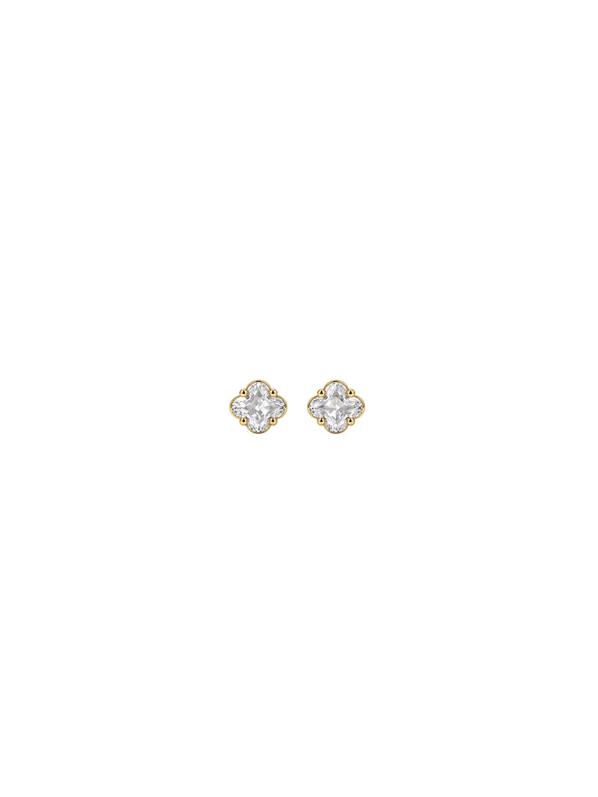 Quatrefoil Studs