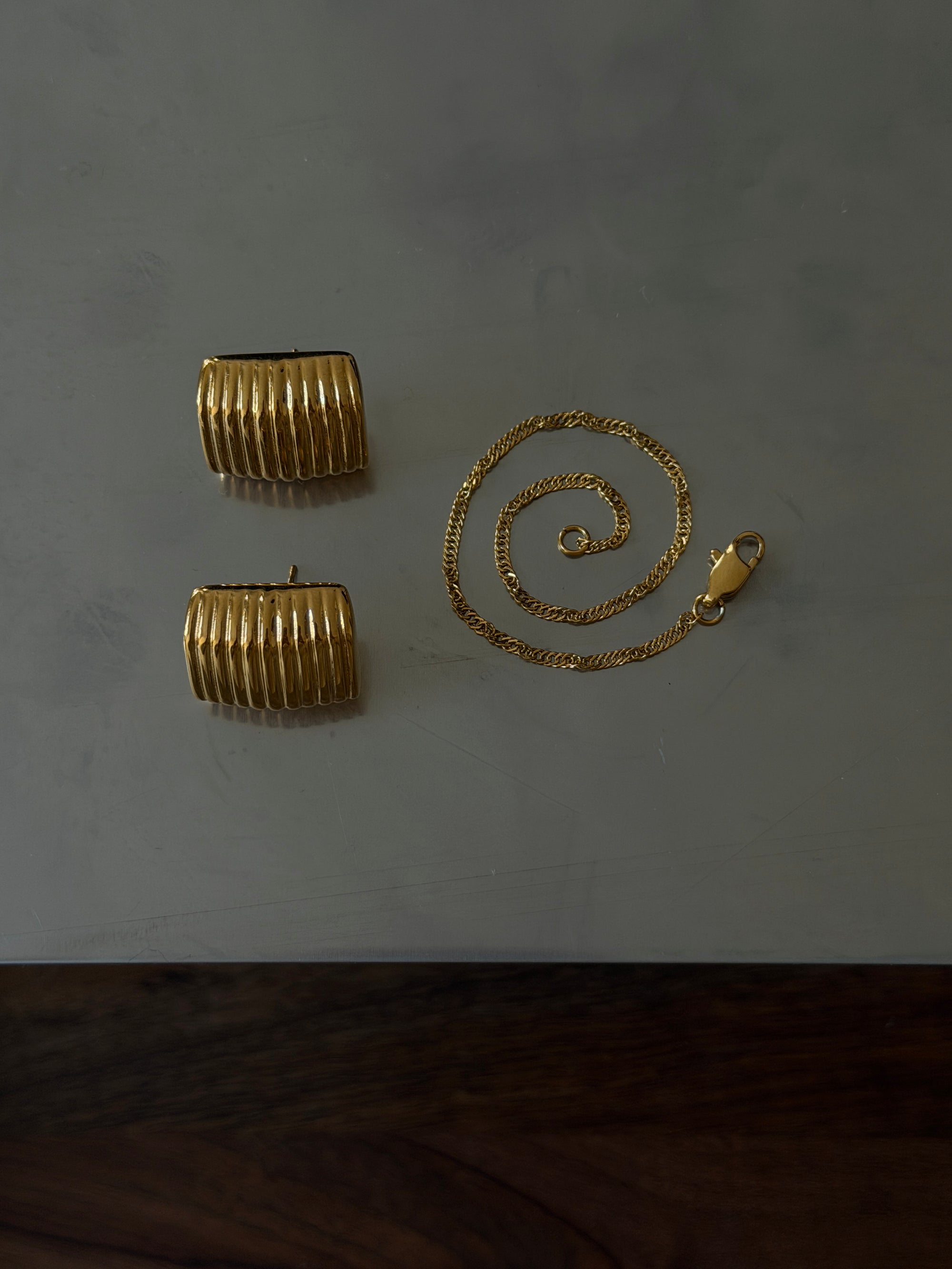 bracelets 18k gold PVD plated steel