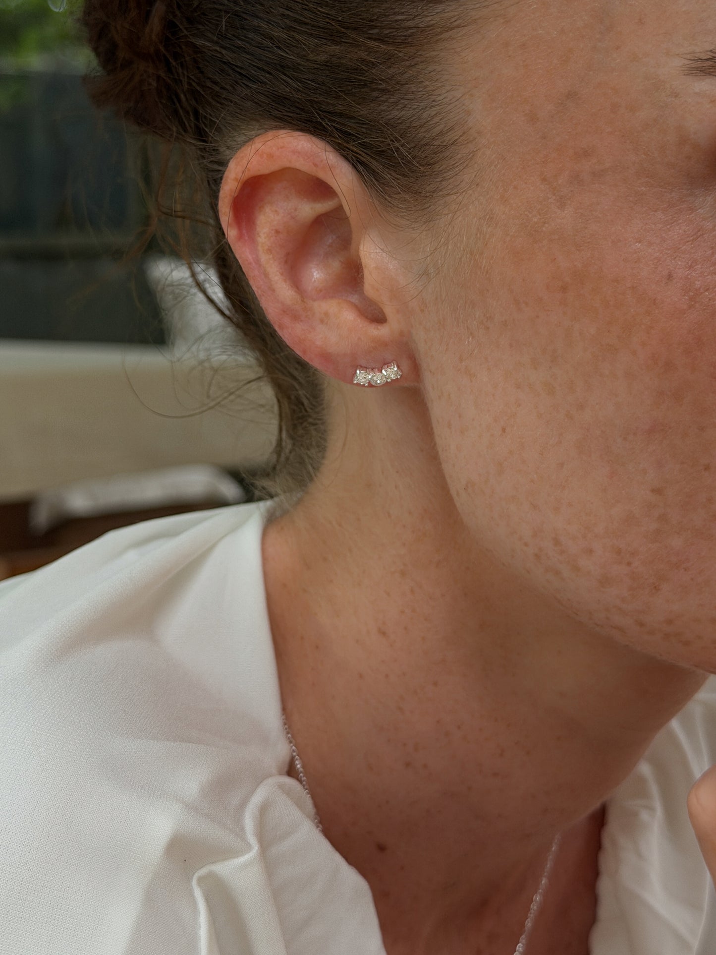 Sage Stud Silver