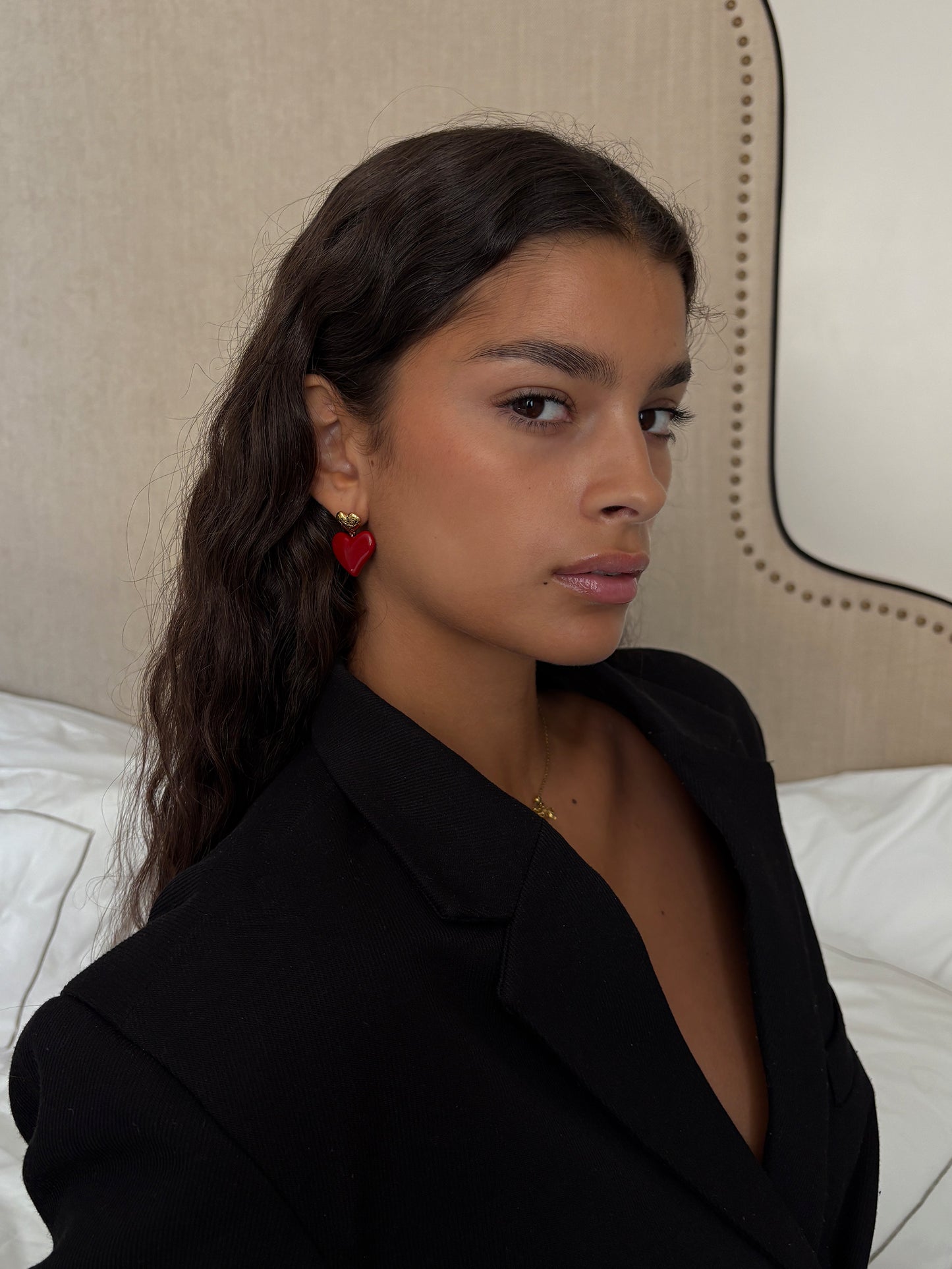 Scarlet Heart Earring