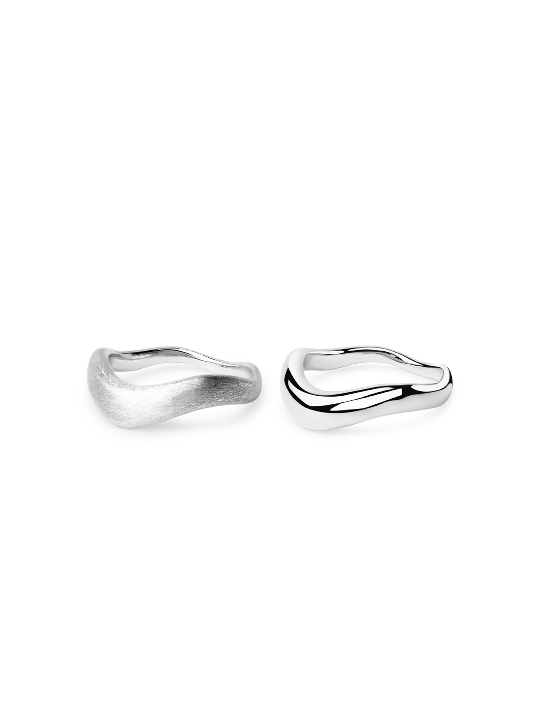 Waver-Ring-Set Silber