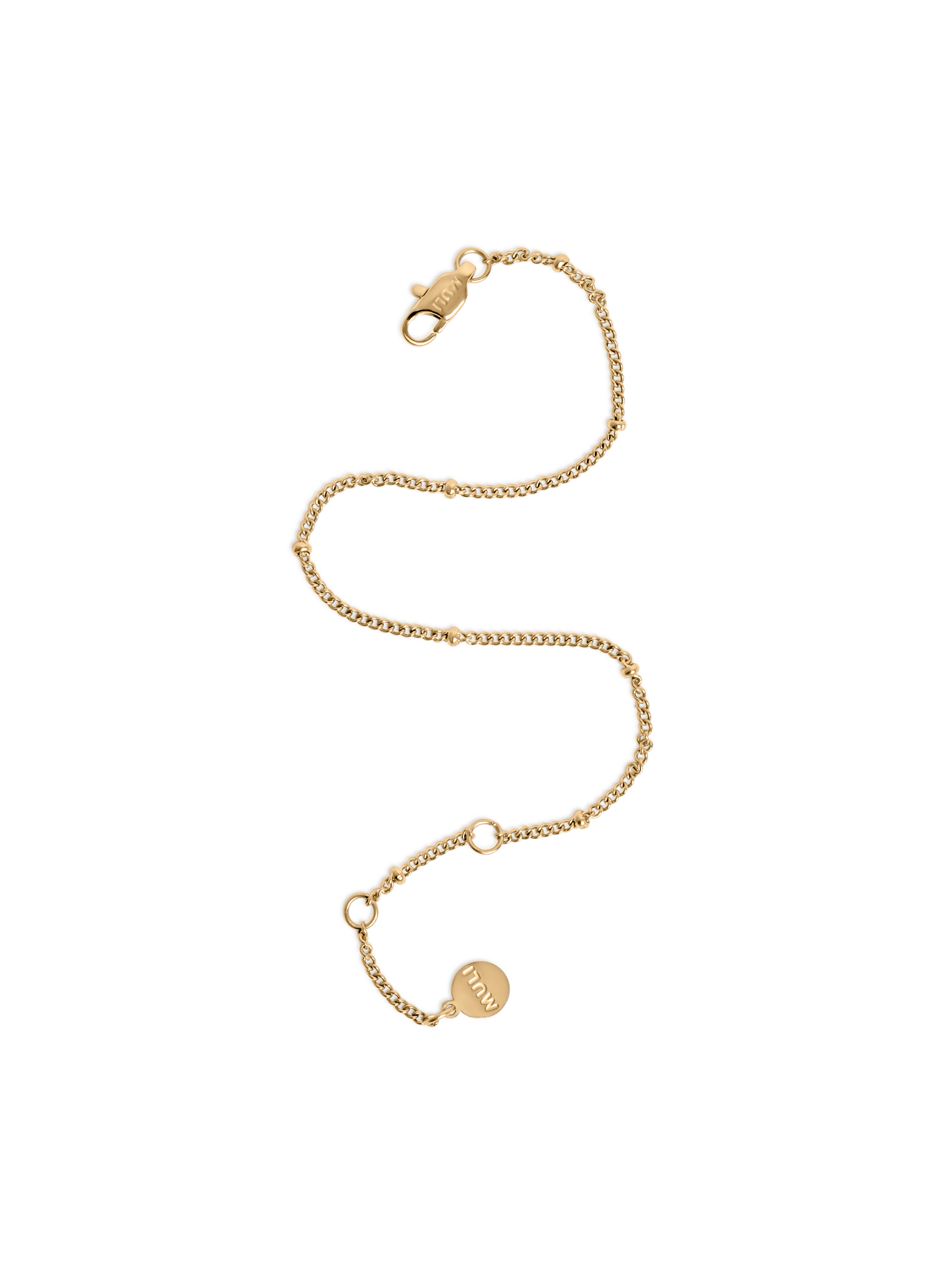 spheres bracelet Waterproof 18k gold PVD plated steel