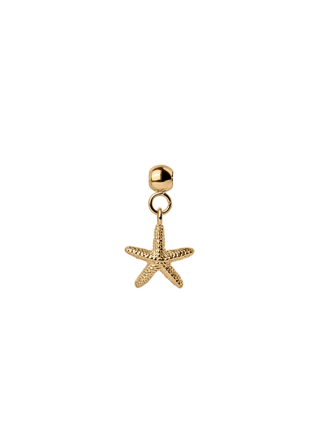 Starfish Charm in Waterproof 18K gold PVD plating