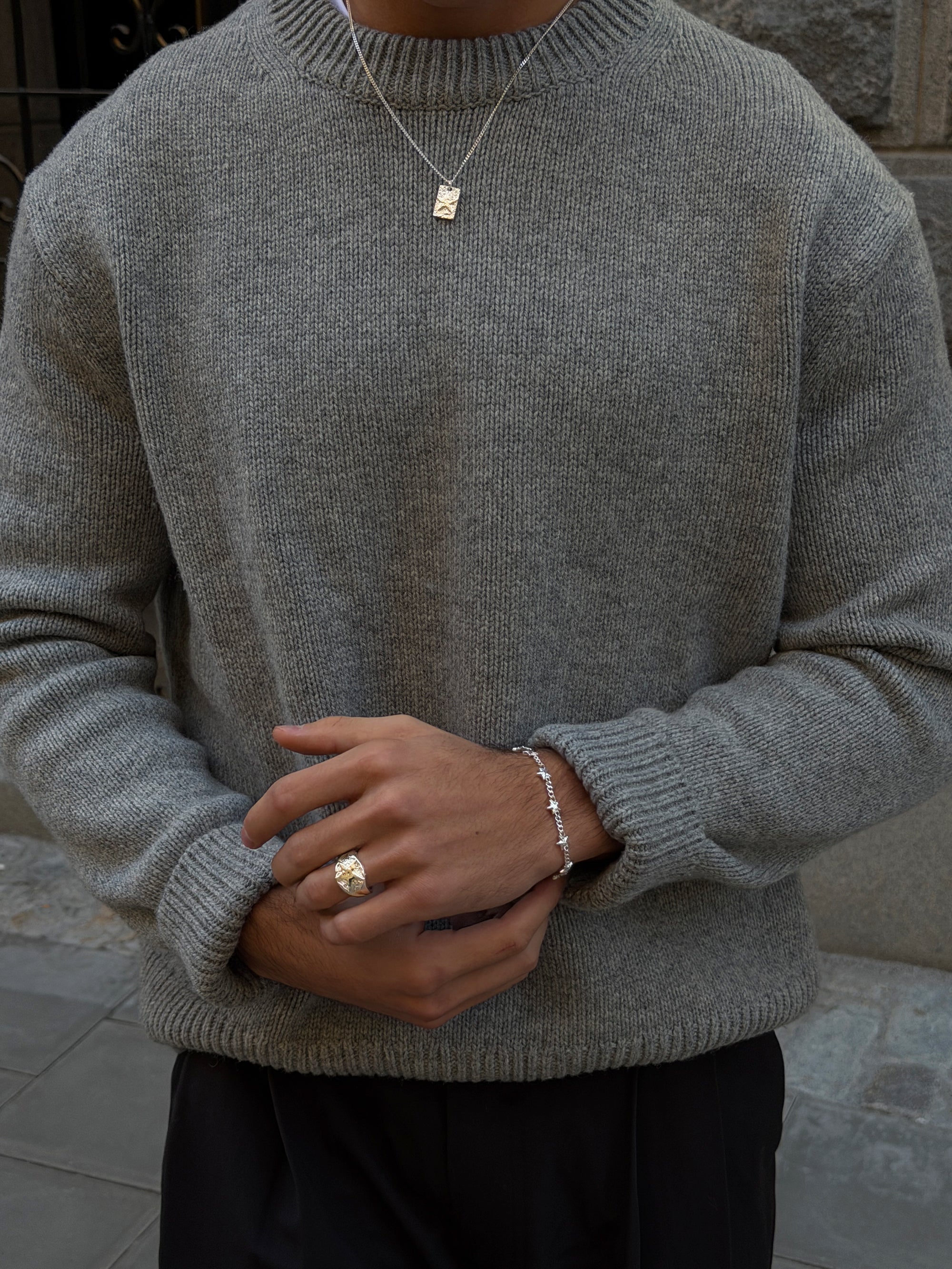 ludwig blomqvist star ring, star bracelet, star necklace 925 silver plated stainless steel