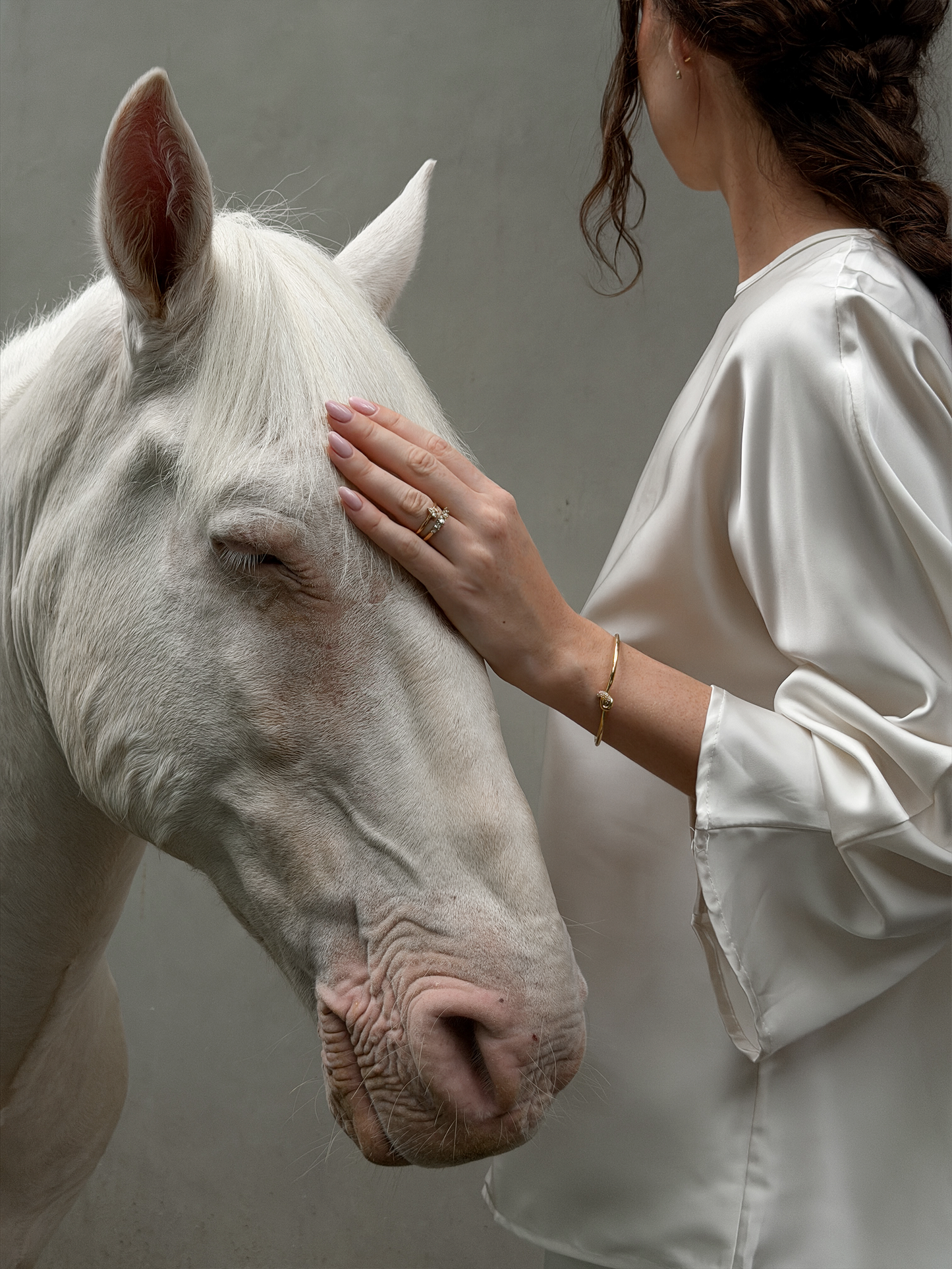 Pavé Knot Bangle Bracelet