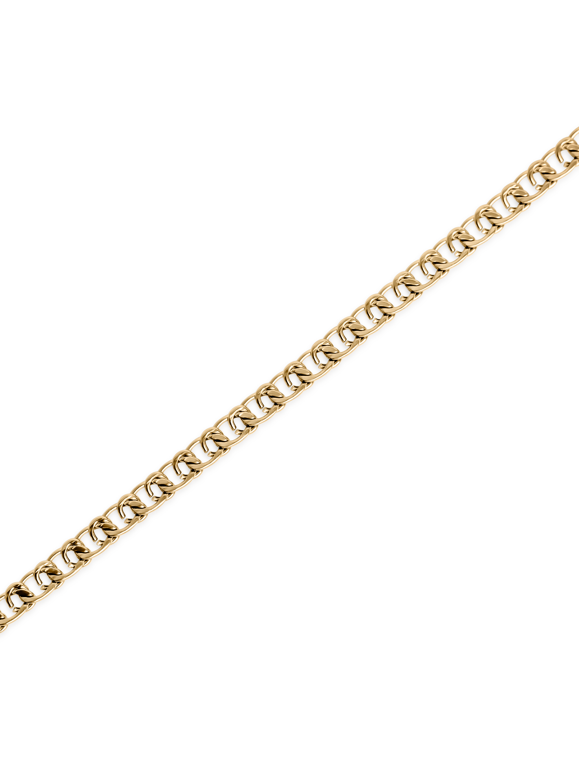 thin bismarck bracelet Waterproof 18k gold PVD plated steel