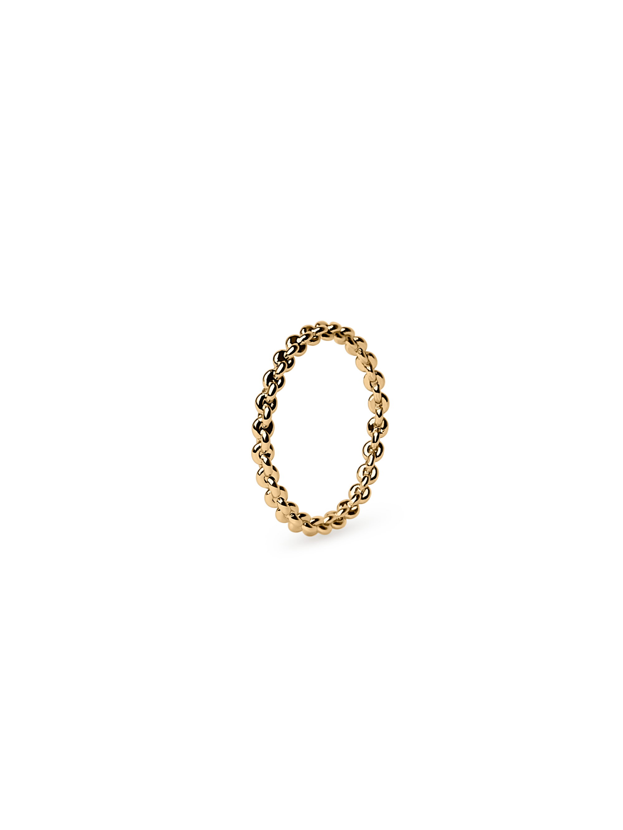 thin chain ring gold 