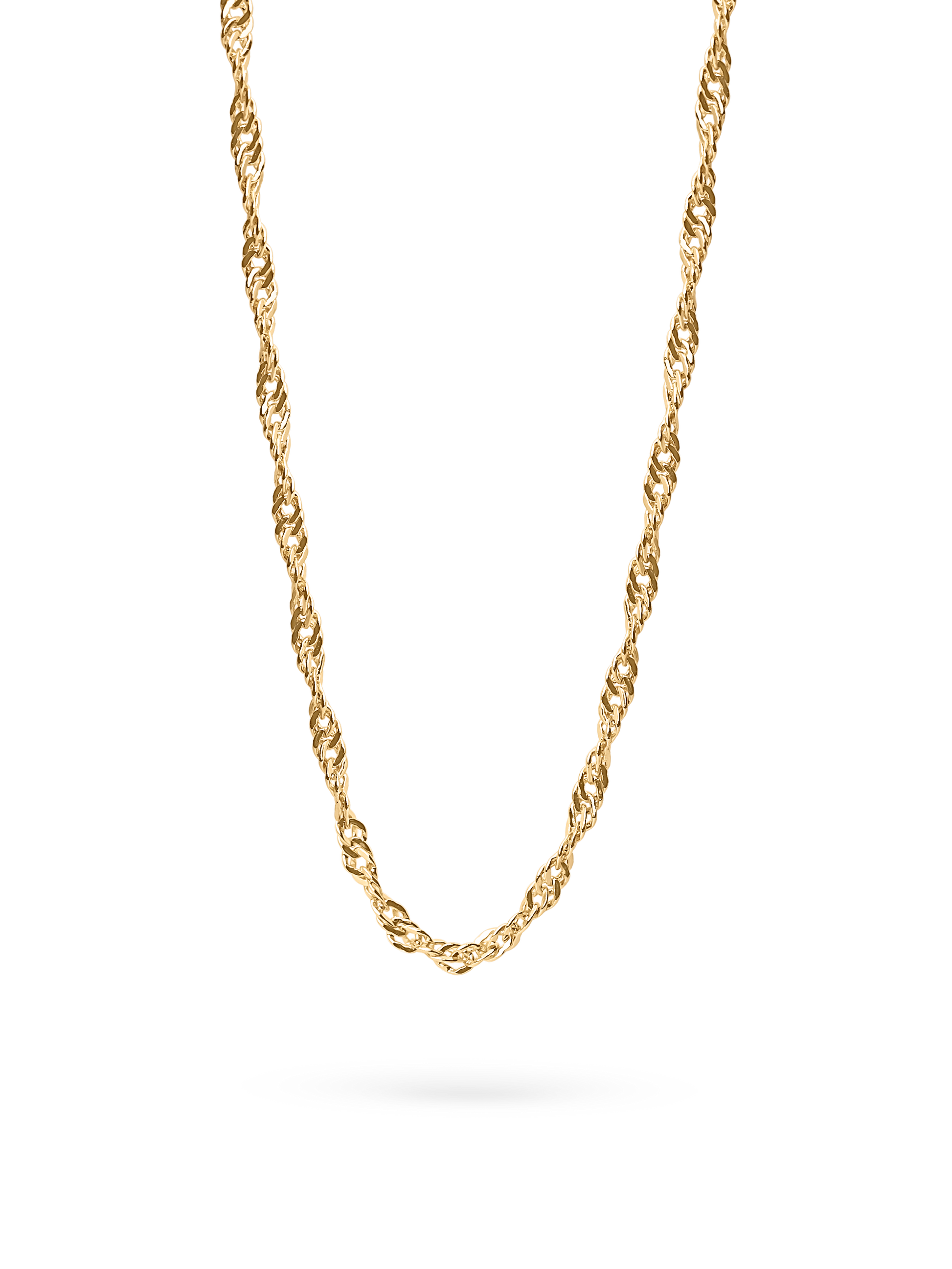 Rope twist necklace discount