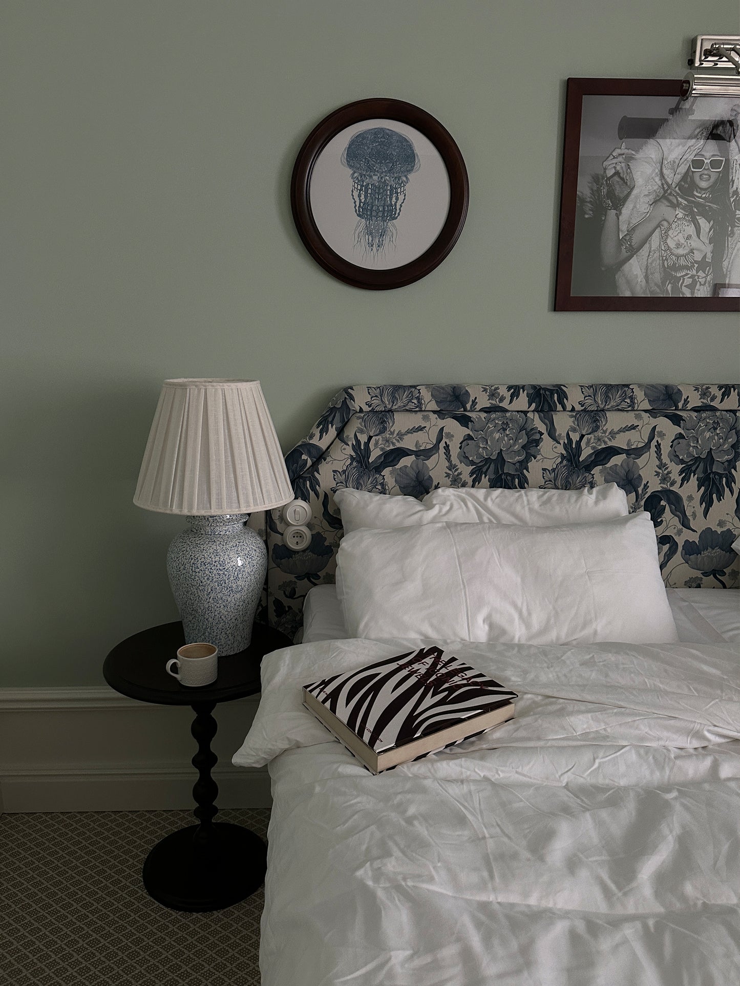 zebra coffee table jewelry book
