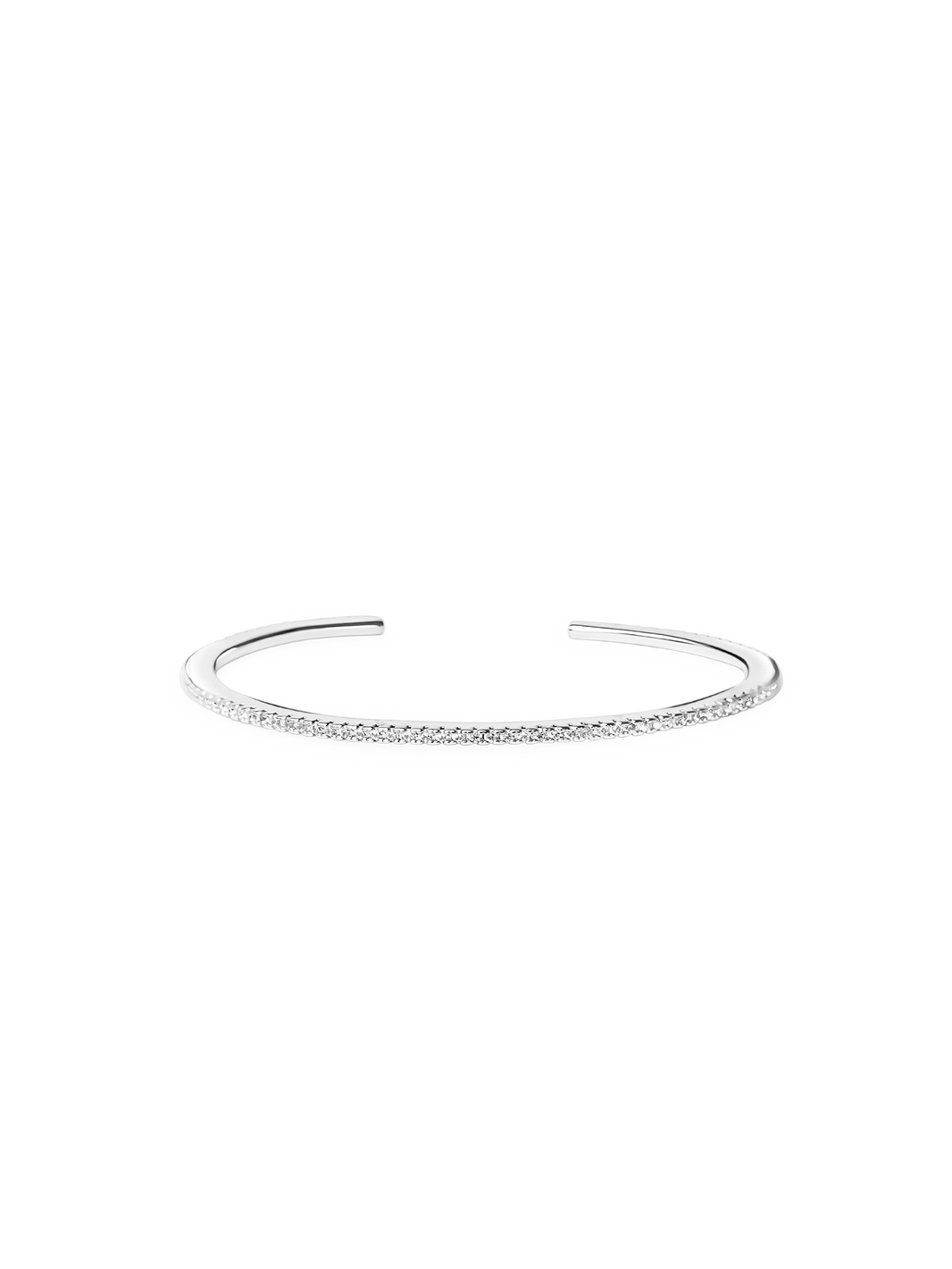 Zirconia bangle bracelet 