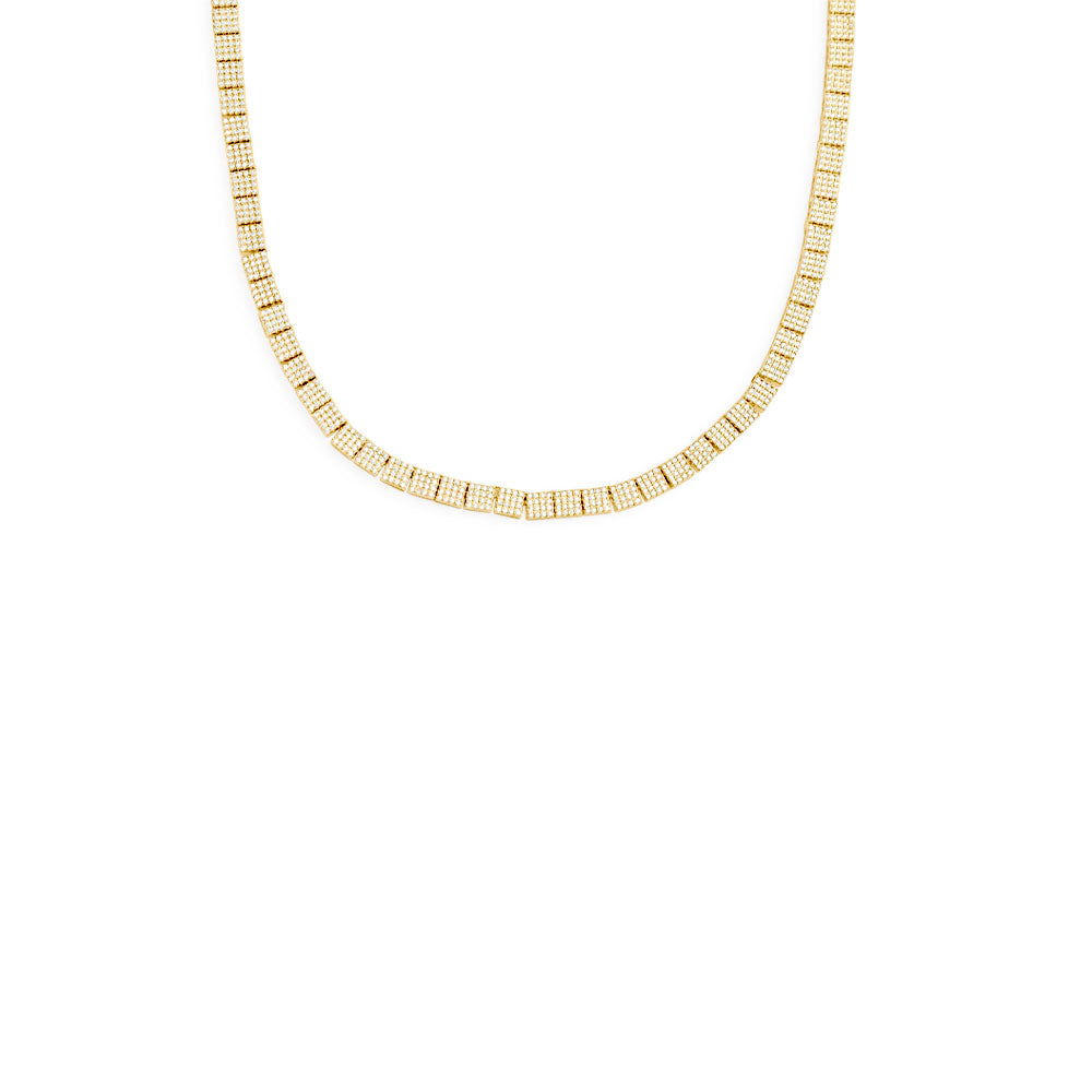 iconic pave necklace