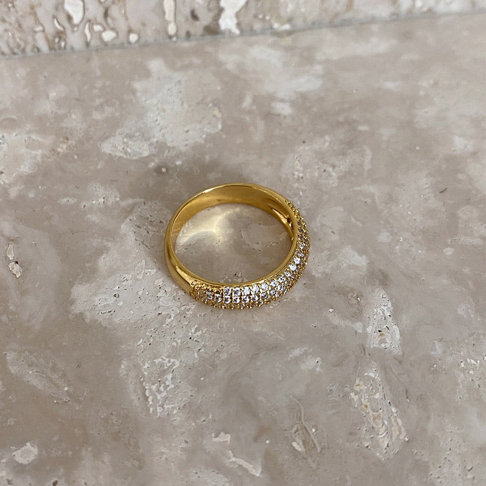 Pave Dome Ring – Muli Collection